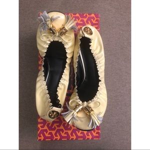 Tory Butch tassel ballet flats